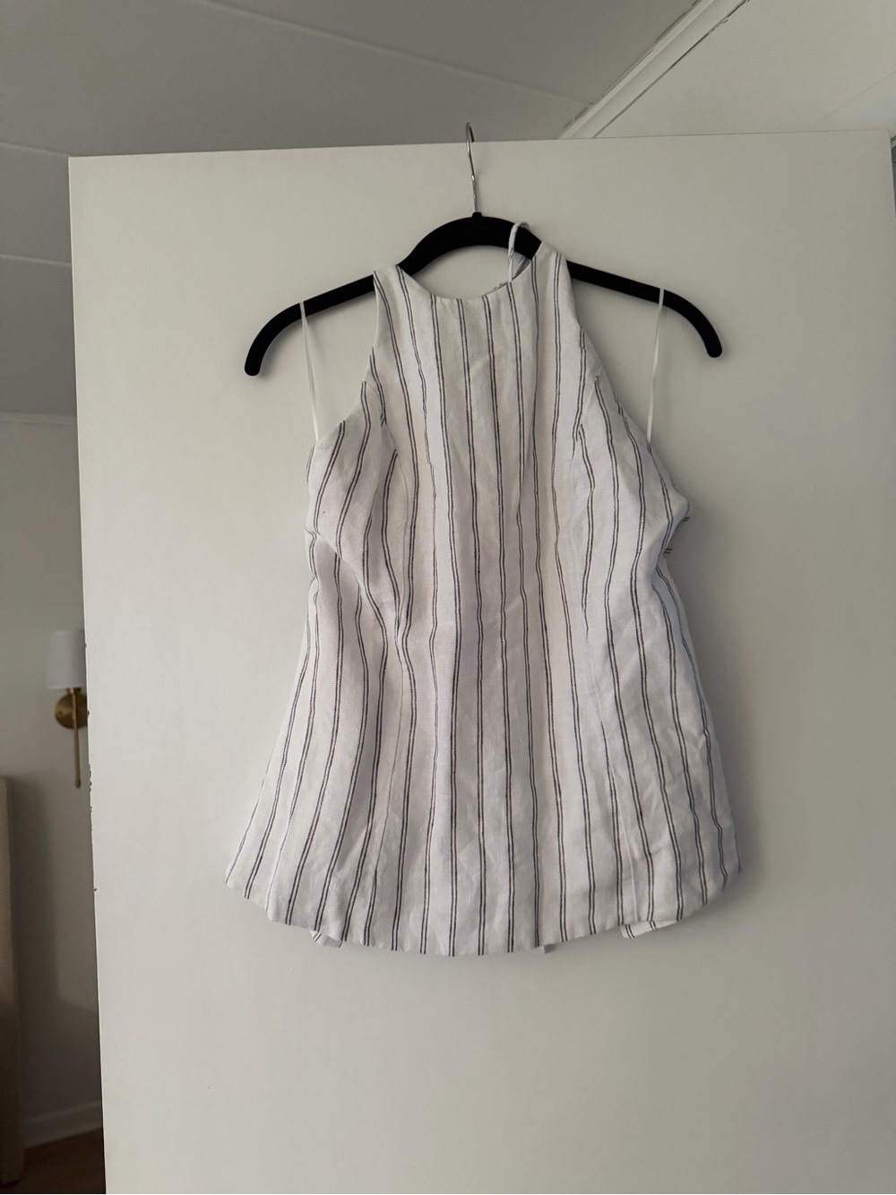 Open Back Halter Top